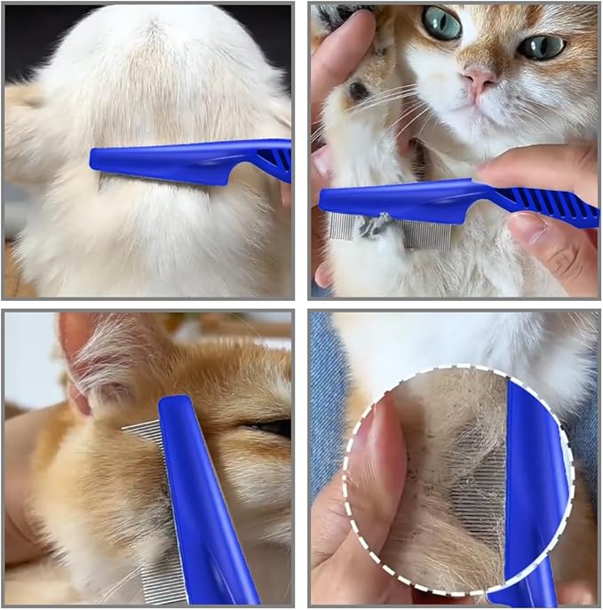 pettine pulci gatto